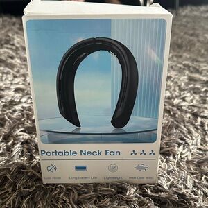 Portable Neck Fan - Black
